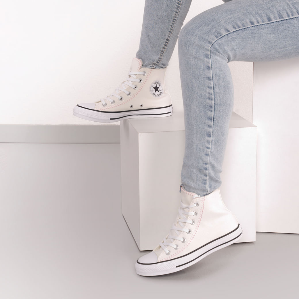 All Star Tenis CHUCK TAYLOR CT27760002 AmendoaLilas ClaroBranco Sint -9--2